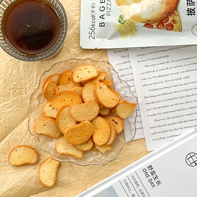披萨味贝果脆片50g*3袋